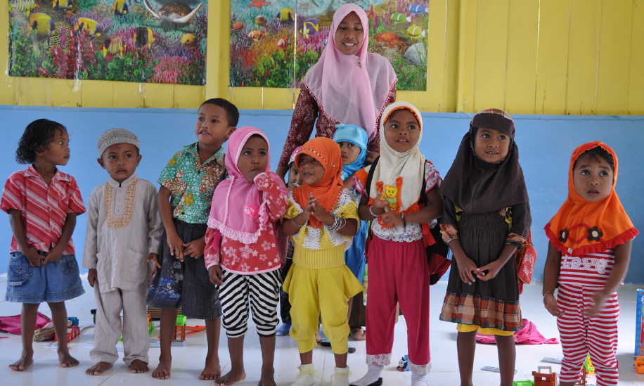 Seacology | Indonesian kindergarten project featured in two Scuba