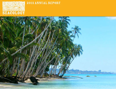 Seacology_AnnualReport_2013_COVER_400px