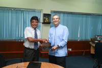 Signed the agreement by Seacology and Sri Lanka Government
