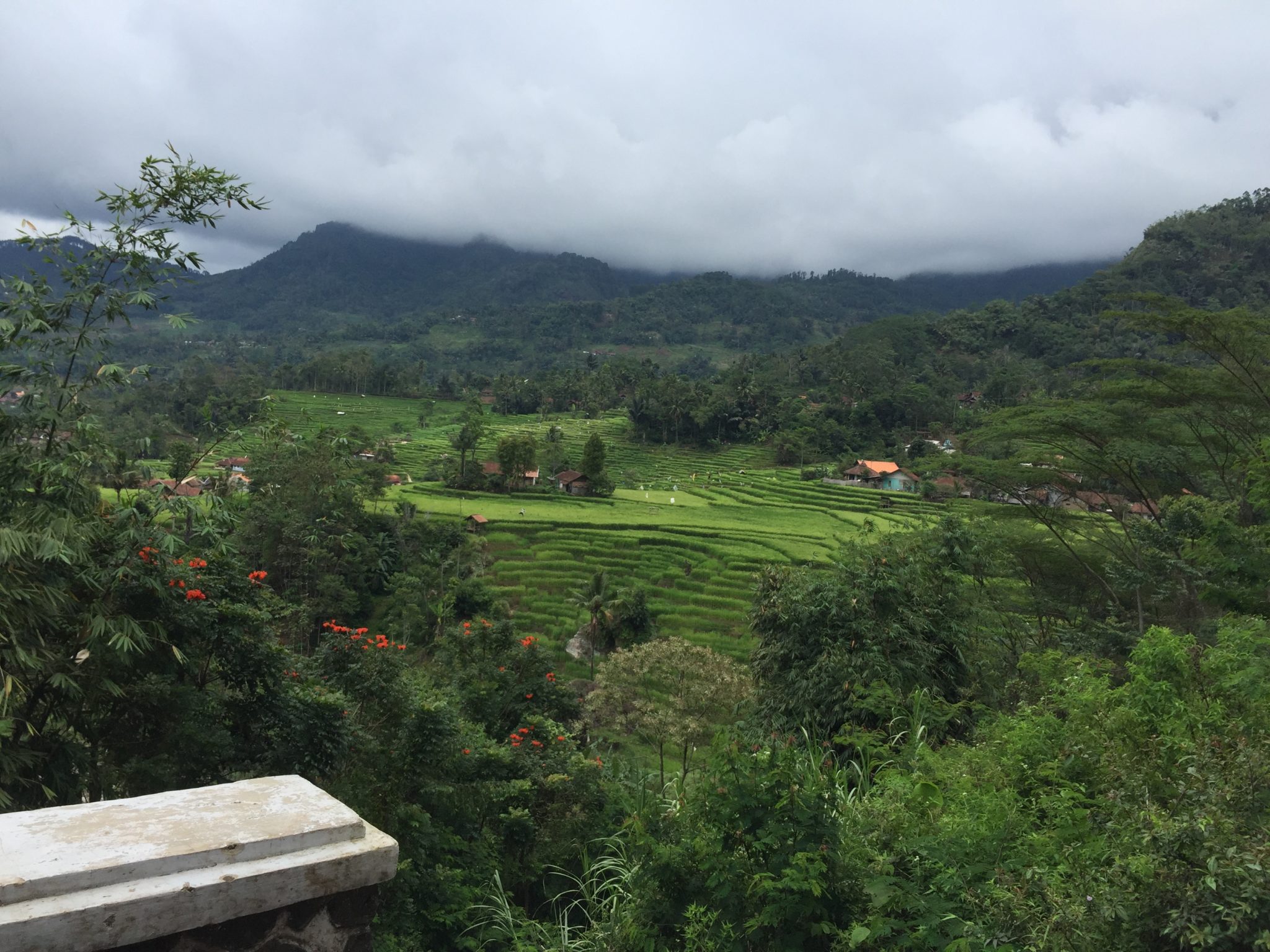 Mountains near Puncak Baru, Java, Indonesia