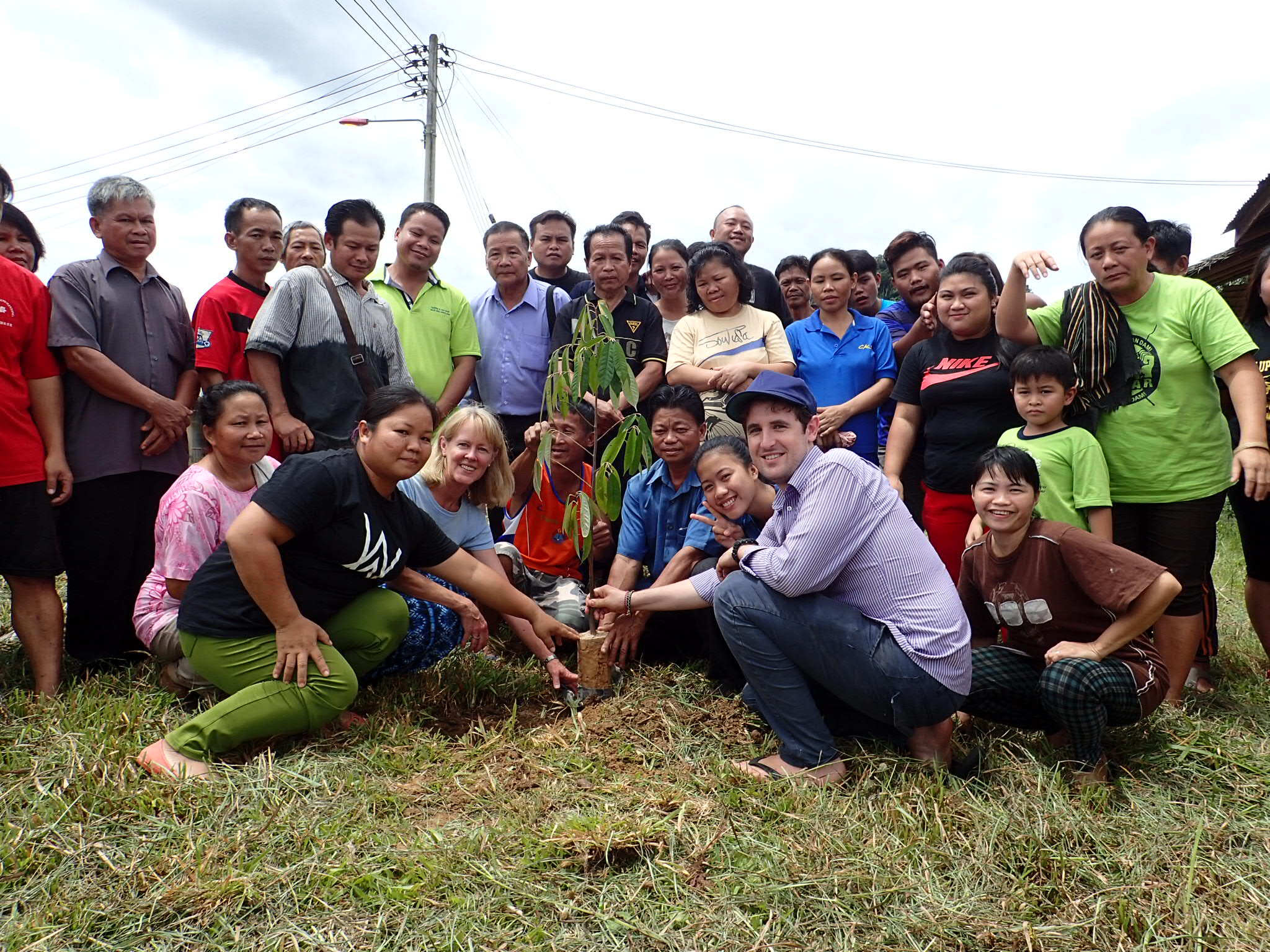 Tree-planting in Mangkadait Village, Sabah, Malaysia