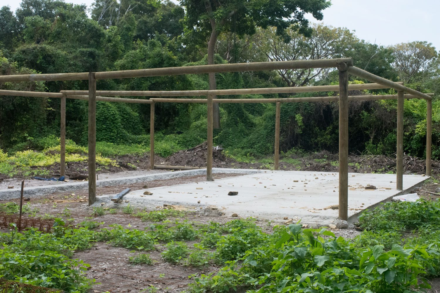 Waste center construction
