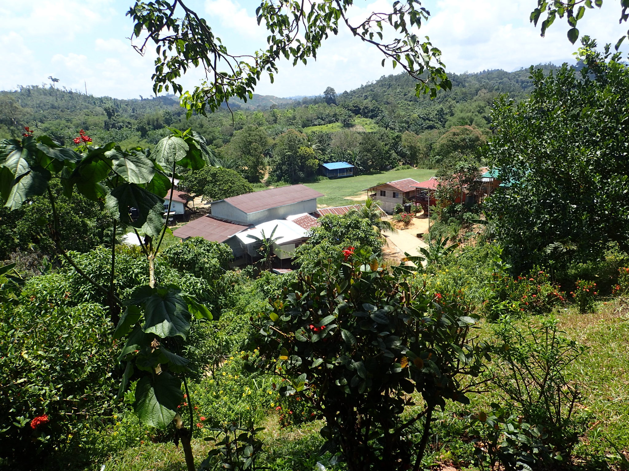 Tampasak Village, in Sabah, Malaysia on the island of Borneo