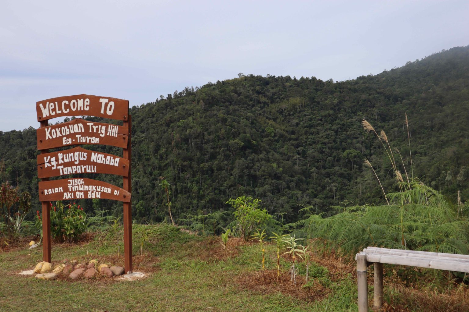 Village in Sabah State, Malaysia, Borneo