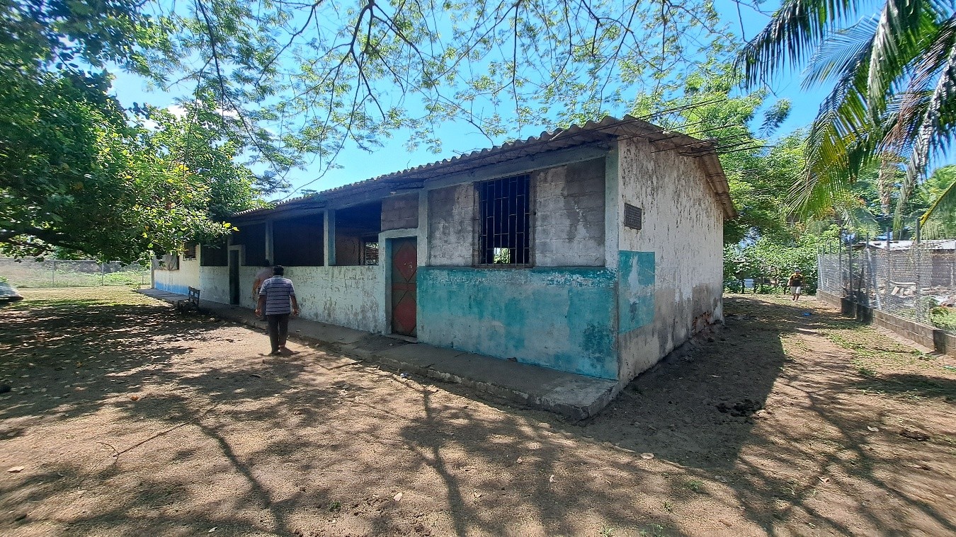 dilapidated community center