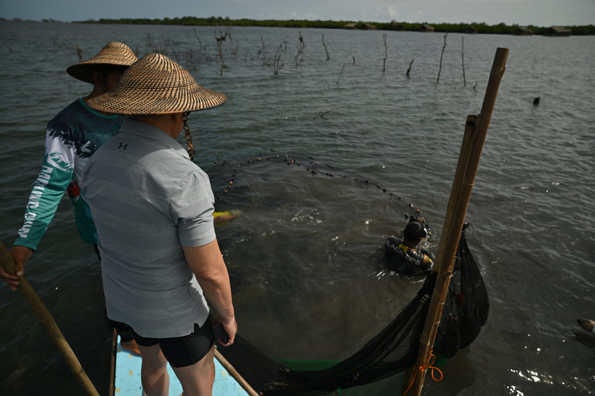 Amatong fishing method